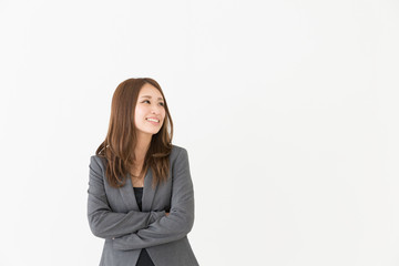 Obraz premium 笑顔の女性 ビジネス