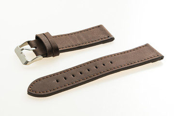 Watch strap leather