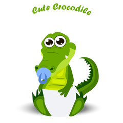 baby crocodile or alligator