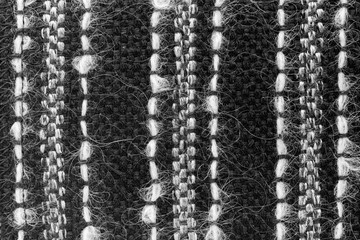 Hand weaving tweed
