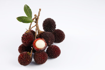 Pulasan or kapulasan fruit