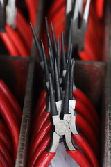 Fototapeta premium pair of needle-nose pliers