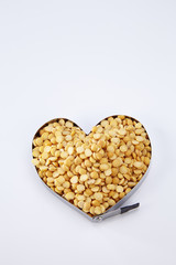 yellow lentils