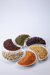 assorted beans