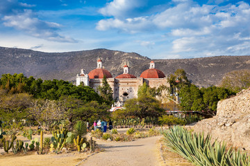 San Pablo Church In Mitla, Oaxaca, Mexico.