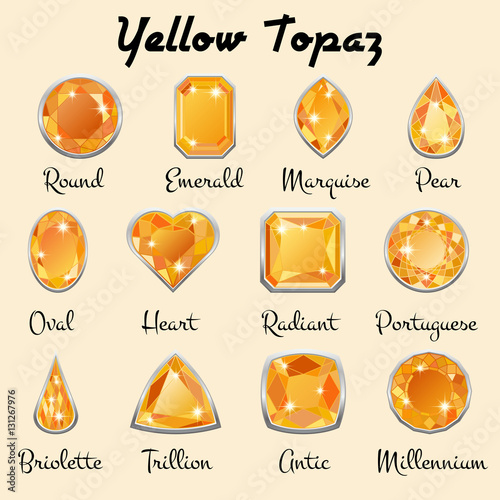 Topaz Colour Chart