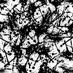 Splatter seamless tile