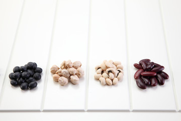 assorted beans
