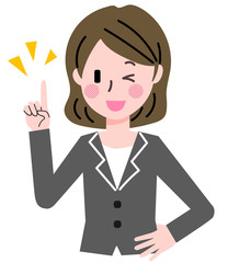 スーツ　女性　提案