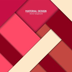 Vector material design background. Abstract creative concept layout template. For web and mobile app, paper art illustration design. style blank, poster, booklet. Motion wallpaper element. Flat ui