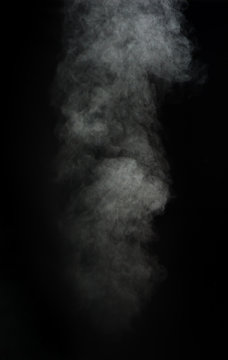 Abstract white smoke