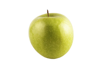 Green apple isolated on white