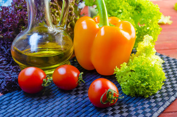 vegetables for salad