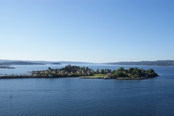Naklejka na ściany i meble Oslo Fjord