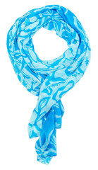 Scarf isolated on white background