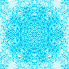 Abstract water ripples concentric pattern