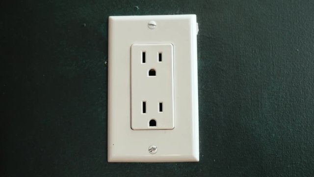 Insert the plug into the socket. US type