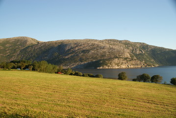 Fototapeta na wymiar Norwegische Landschaft