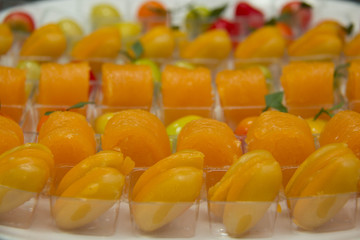 Thai  style dessert colorful