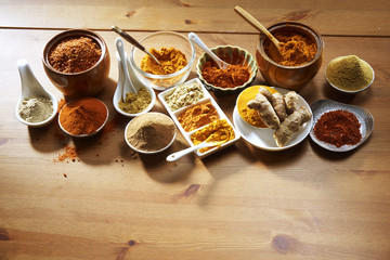 assorted spices