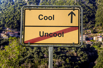 Schild 86 - Cool