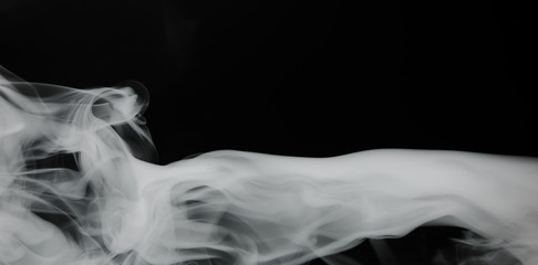 smoke background and dense fog