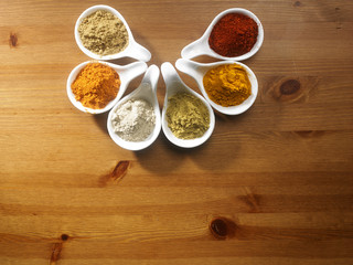 assorted curry powder