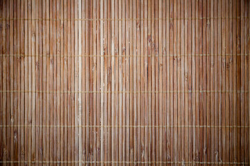 Bamboo napkin texture. Wood stripes background.