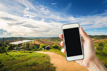 Beautiful mountain landscape