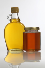 honey and syrup