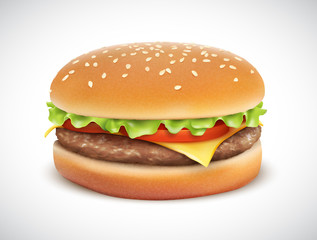 Hamburger vectoriel 1