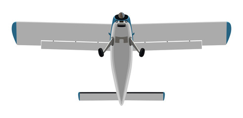 Screw bottom airplane