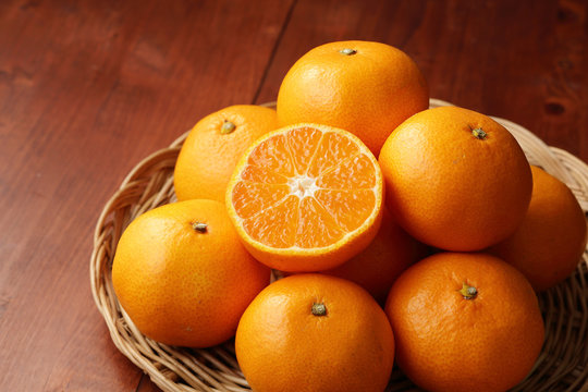 みかん　Japanese Mandarin orange　Mikan