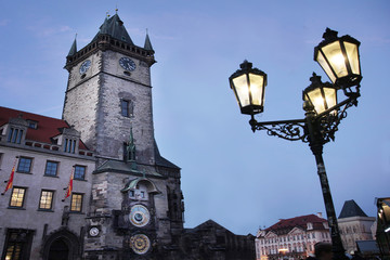 Fototapeta na wymiar プラハ 旧市庁舎