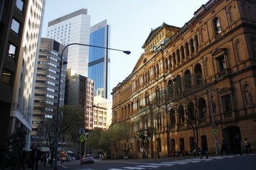 Naklejka premium Sydney, Australia - September 21, 2016: Classic Building in Downtown at Sydney, Australia.