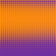 Abstract creative concept vector comics pop art style blank layout template with clouds beams and isolated dots pattern on background. For sale banner, empty bubble, illustration comic book design