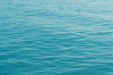 Blue sea water texture calm and peaceful background