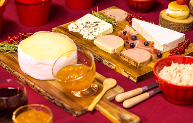 Cheese, Pates and Preserves at the Christmas Table