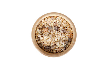 Bowl of Muesli View