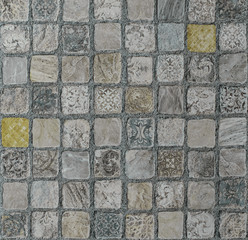 Background tile, abstract mosaic