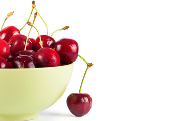Ripe fresh cherry