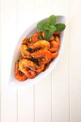turmeric prawn