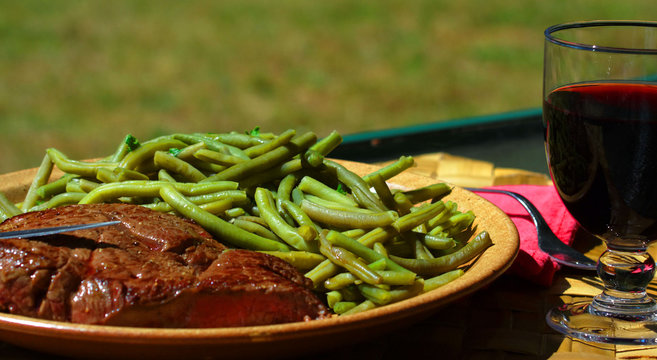 Repas en plein air  