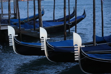 Fototapeta na wymiar Venice gondola close up
