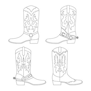 Cowboy Boot Vector Images – Browse 16,673 Stock Photos, Vectors, and ...