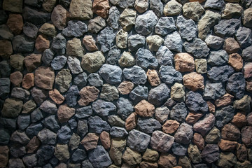 stone brick stick in the wall as a background texture
