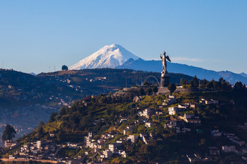View of El Panecillo