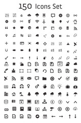 Set of 150 Icon Set