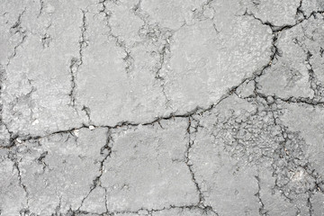 Close up abstract rough grunge concrete cement crack floor,wall texture background
