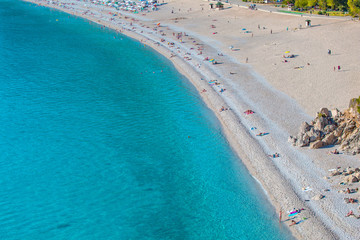 Oludeniz is one of the most famous beach in Turkey